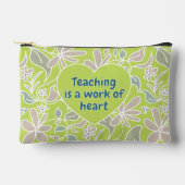 Leraar Zegt Limegroene Botanische Etui (Voorkant)