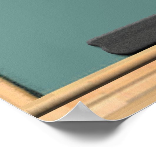 Leraar "zet mobiele telefoon uit" poster (Hoek)