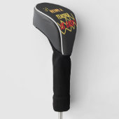 Leraar zijn is gemakkelijk golfheadcover (Schuin)