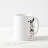 Leraar zijn is gemakkelijk Leuke | Leraar  Koffiemok (Voorkant rechts)