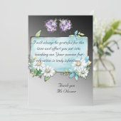 Leraar's appreciation Bedankt kaart (Staand voorkant)