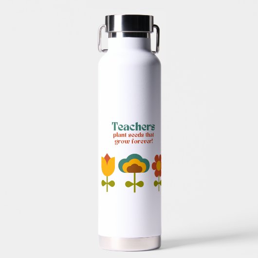 Leraar's vacuüm geïsoleerde fles (Voorkant)