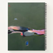 Leraarscadeau Gepersonaliseerde Abstracte Kunstsch Notitieboek (Achterkant)