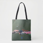Leraarscadeau Gepersonaliseerde Abstracte Kunstsch Tote Bag (Voorkant)