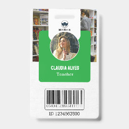 Leraarsidentificatiekaart | Groene studentenkaart Badge
