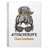 Leraarsleven | Coördinator chaos Notitieboek (Voorkant)