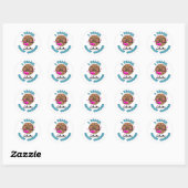 Leraarstickers Ronde Sticker (Vel)