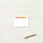 Leraarswaardering Aangepaste potlood Post-it Notit Post-it® Notes (Op bureau)