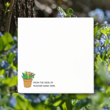 Lerarar Post-It Notities met Naam Personalisatie