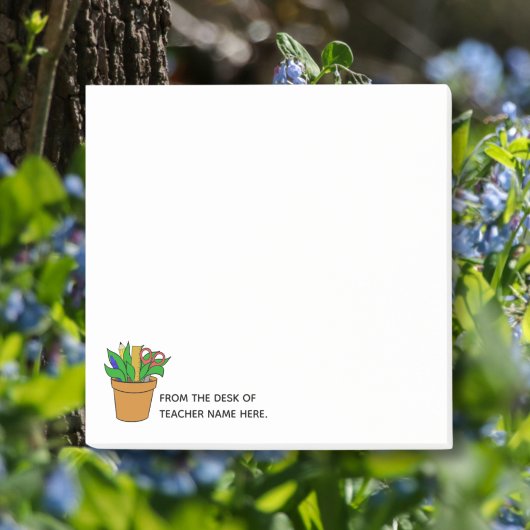 Lerarar Post-It Notities met Naam Personalisatie Post-it® Notes