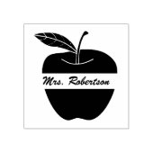 Leraren Apple Custom Rubber Stamp Rubberstempel (Afrduk)