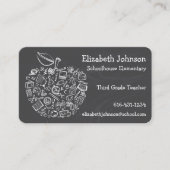 Leraren Apple Visitekaartje (Voorkant)