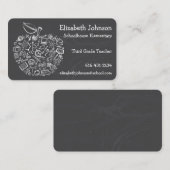 Leraren Apple Visitekaartje (Voorkant / Achterkant)