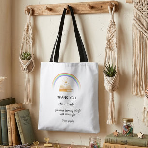 Leraren Bedankt Cadeau Liefde Viral Esthetisch Tote Bag