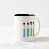 Leraren biologie & chemie: Wetenschap is Geweldige Tweekleurige Koffiemok (Voorkant rechts)