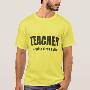 LERAREN DIE DAGELIJKS LEVENS VERanderen T-shirt