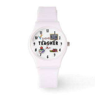 Leraren doen het met de klas horloge
