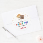 leraren eerste dag van de school smores Sticker (Envelop)