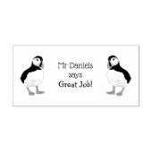 Leraren Geweldige Prestatie Puffin Stempel (Afrduk)
