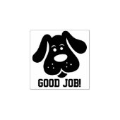 Leraren Goed Werk Puppy Dog Stamp Rubberstempel (Afrduk)