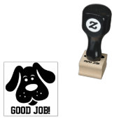 Leraren Goed Werk Puppy Dog Stamp Rubberstempel (Gestempeld)