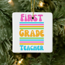 LERAREN GRADEN 1 Kleurrijke Bubble Lettertype