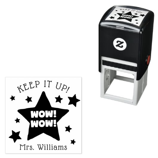 Leraren Inspirerend Stempel Wow Keep it up (In situ)