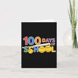 Leraren Leerlingen Grappig 100 Dagen School Softby Kaart