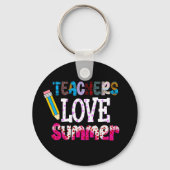 Leraren Love Summer Sleutelhanger | Leerschenkinge (Voorkant)