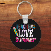 Leraren Love Summer Sleutelhanger | Leerschenkinge (Voorkant)