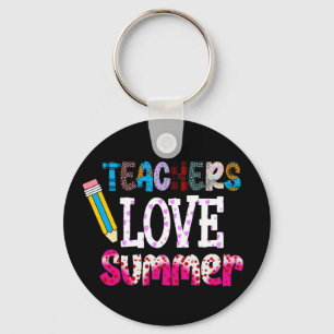 Leraren Love Summer Sleutelhanger Leerschenkinge