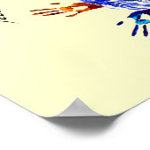 Leraren maken een Poster en Print in de wereld (Hoek)