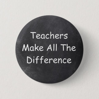 Leraren maken verschil in ontwerp-cadeau voor het ronde button 5,7 cm