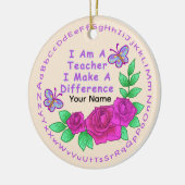 Leraren Maken Verschil Keramisch Ornament (Links)