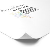 Leraren moeten naar de mast voordat ze kunnen bloe poster (Hoek)