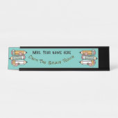 Leraren noemen Bord Bureau Naambordje (Voorkant)