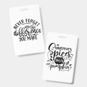 Leraren Ontwerpen Nooit Vergeten Het Verschil Badge (Voor- en achterkant)