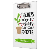 Leraren Plant zaaigoed dat zich voortdurend aanpas Klembord (Links)