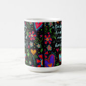 Leraren raken ons hart Quote Inspirivity Koffiemok (Center)