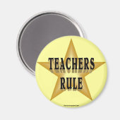 Leraren Regel magneet (Voorkant / Achterkant)