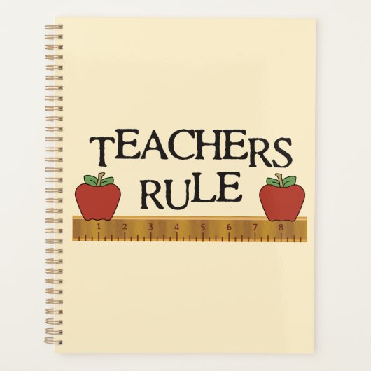 Leraren regeren leerkracht planner (Voorkant)