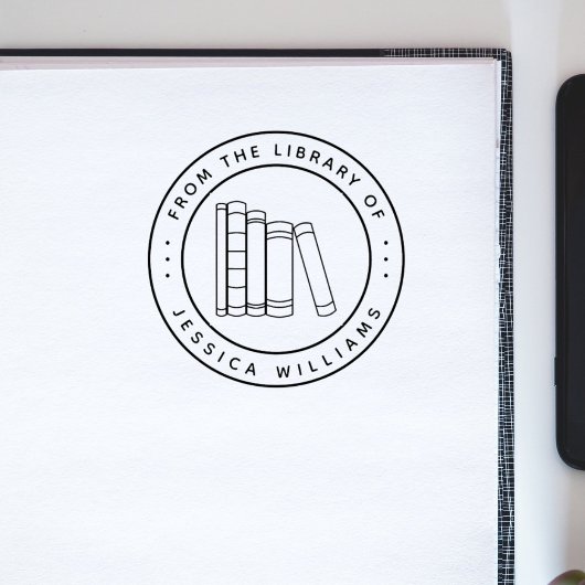 Leraren rond Custom Book uit de bibliotheek van Rubberstempel