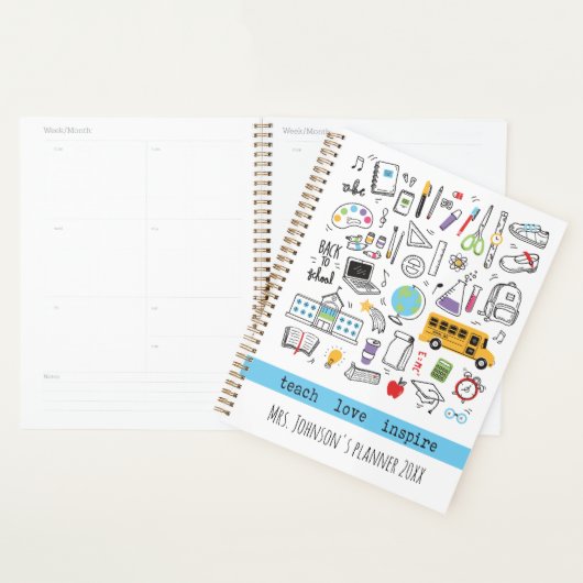 leraren schoolelementen planner (Display)