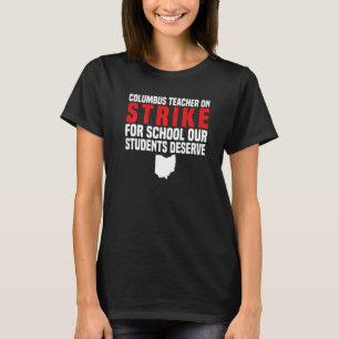 Leraren stake OH-leraar Columbus Ohio School St T-shirt