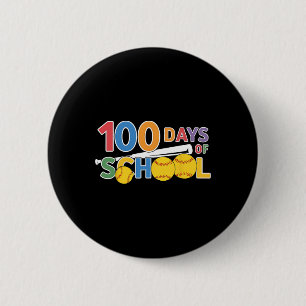 Leraren Studenten Grappig 100 Dagen Van School Zac Ronde Button 5,7 Cm