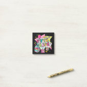 Leraren Studenten Retro 90s Terug naar school Post-it® Notes (Op bureau)