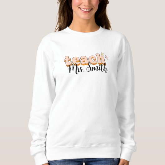 leraren sweatshirt (Voorkant)