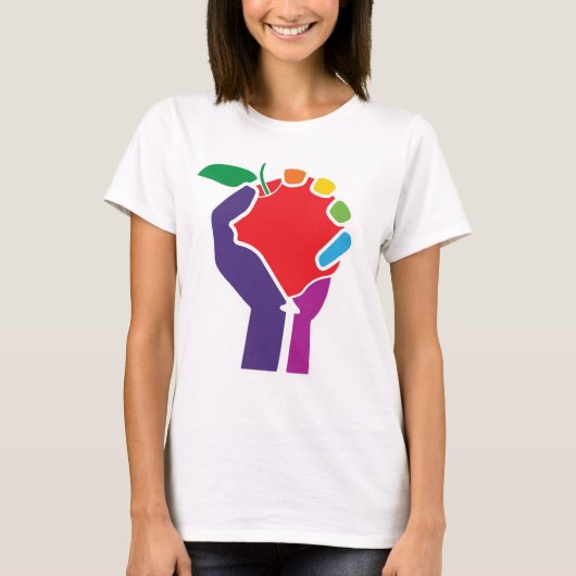 Leraren United Rainbow T-shirt (Voorkant)