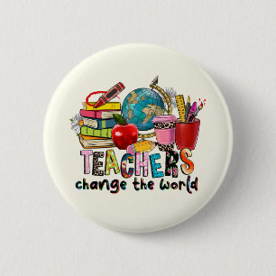 Leraren veranderen de wereld Pin Button