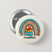 Leraren veranderen de wereld Pin Button (Voorkant /achterkant)